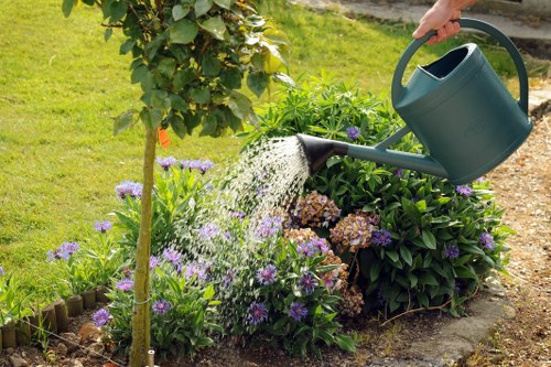 PayPal and bank transfer options for garden services